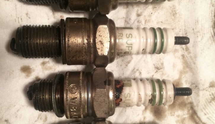 Mis-matched spark plugs contributed to our VW campervan's issues
