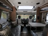 The lounge is a pleasant place, with speakers in the sunroof surround – the sunroof itself is a stand-out feature of the ’van