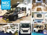 From compact campers to luxury motorhomes, there's a great variety on show at the NEC
