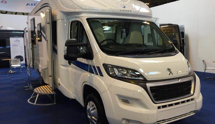 The three new Lunar Selena models are also well worth getting inside at the Caravan, Camping & Motorhome Show