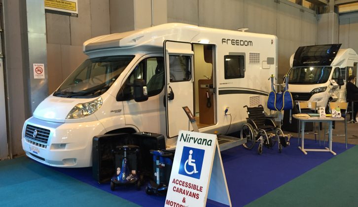 Proof that motorcaravanning is for everyone – Nirvana Freedom ’vans are all wheelchair accessible