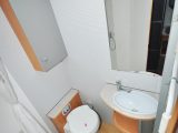 The extra-large shower is a key part of the excellent washroom in the Pilote Cityvan CV60