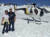 It was a real treat to take a helicopter ride and see the glaciers on South Island