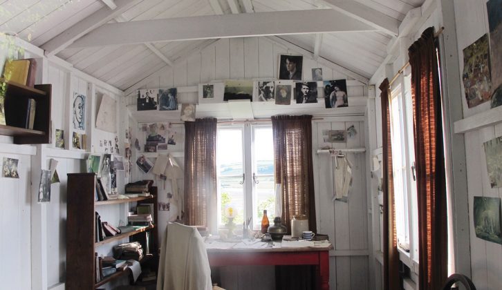 Richard Hughes and Dylan Thomas shared the Writing Shed
