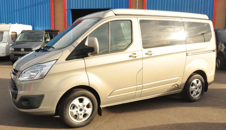 The Hillside Leisure Castleton costs £34,995 OTR, sleeps four and is based on a Ford Transit