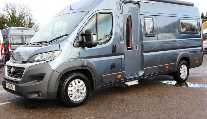 We tested the IH Motorhomes N-Class 630 RL measuring 6.36m long, 2.05m wide and 2.62m high