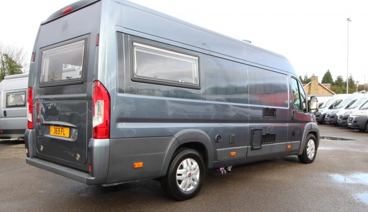 Both base vehicles – the Ducato LWB and this XL version – have the same footprint and kerb-to-kerb turning circle