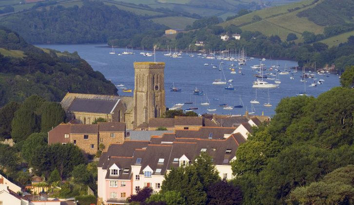 It's not a very motorhome-friendly place, but park outside and see Salcombe at its best