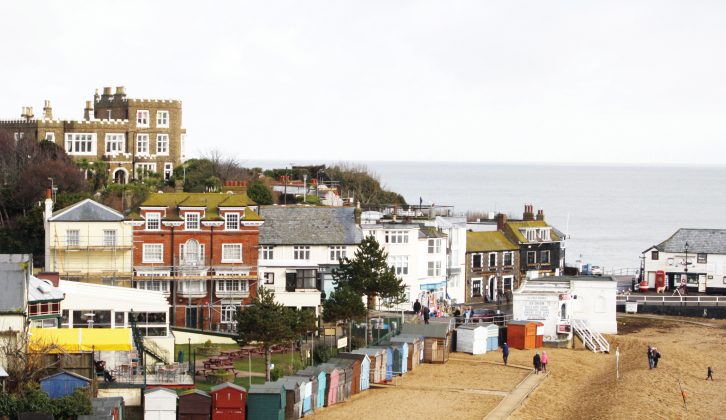 Broadstairs offers traditional English seaside holidays – don't forget your bucket and spade!