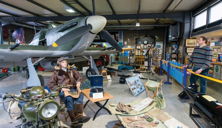 Leaving the children with their grandparents gives Alastair Clements a chance to visit the Spitfire and Hurricane Memorial Museum