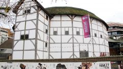 Visit The Globe Theatre, with its museum and café, on London's South Bank