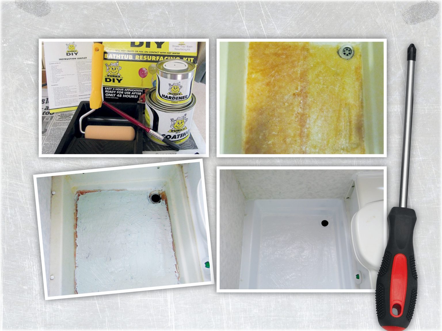 How to repair a cracked shower tray Practical Motorhome