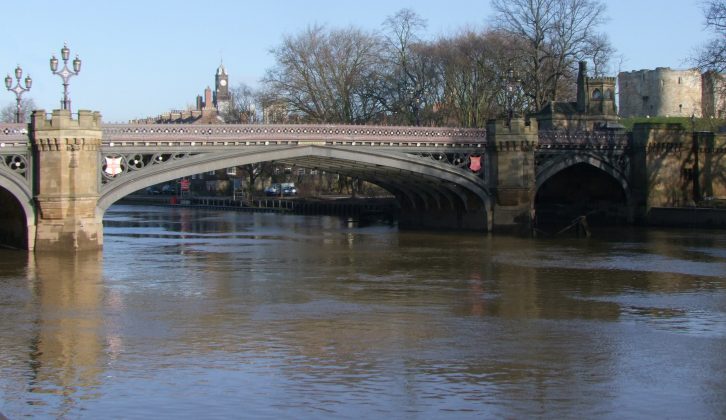 The River Ouse and Skeldergate Bridge are among the iconic sights of York