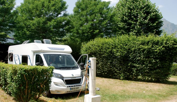 Bob stayed at A La Rencontre du Soleil, booked through the Camping & Caravanning Club