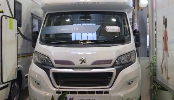 The Peugeot Boxer-based Auto-Sleeper Corinium range was launched at February's NEC show