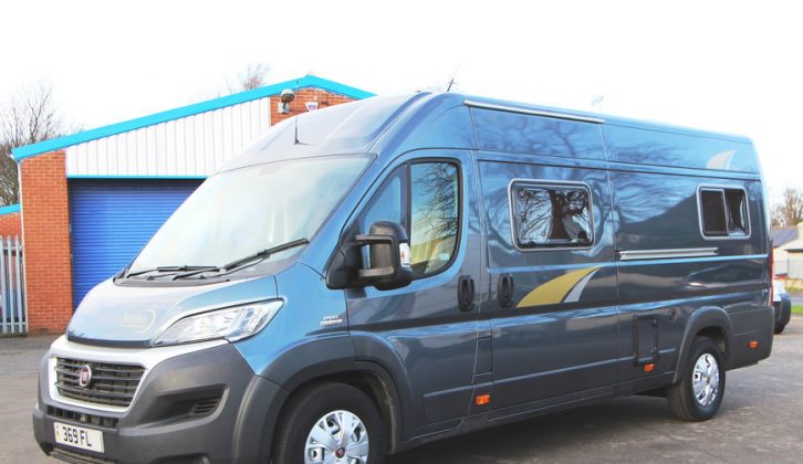 Read our new Shire Phoenix XLR Twin  review to find out why this extra-long Ducato-based high-top campervan is the bees knees