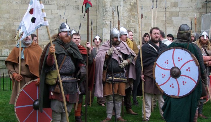 A thousand years after Canute became king of England, we visit York to see Viking battle re-enactments