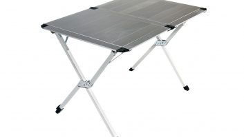 For an aluminium table, the Kampa Prestige Camping Table is super stable