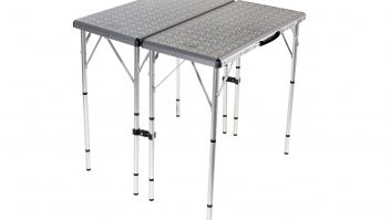 With its adjustable feet and four height options, the Coleman 6 in 1 Camping Table is truly versatile