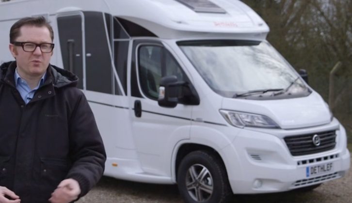 This new Dethleffs Esprit T7150 DBT is the first motorhome review in this week's TV show