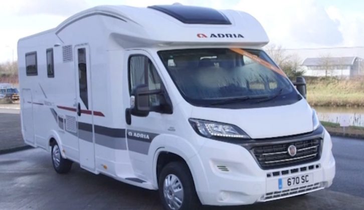 This week's final review features this Adria Matrix Plus 670 SC, priced from £56,090 OTR