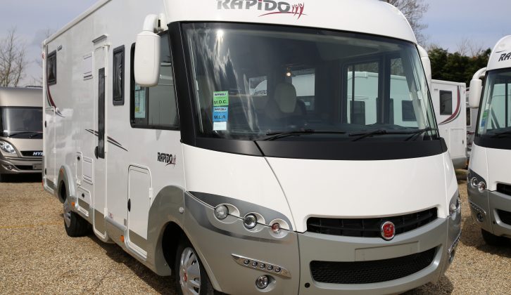 The new-for-2016 8066df has its habitation door on the UK offside – 'df' denotes that this ’van has a double floor