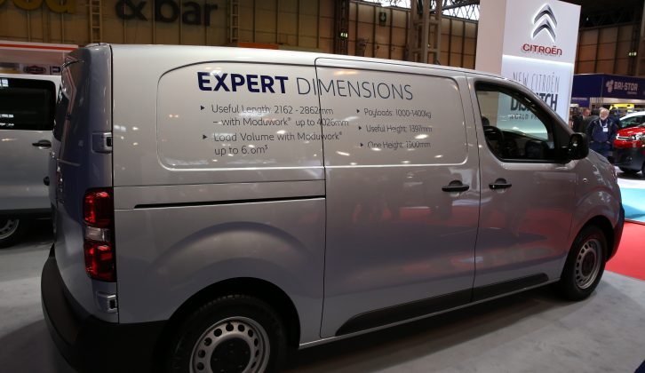 The new Peugeot Expert showcased its Euro 6-compliant unit at the CV Show