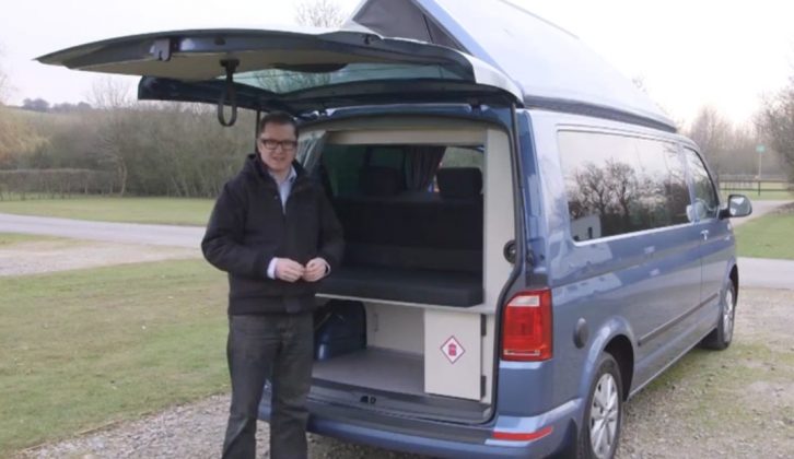Bilbo's Celex makes great use of the storage space at its disposal – it is one canny campervan
