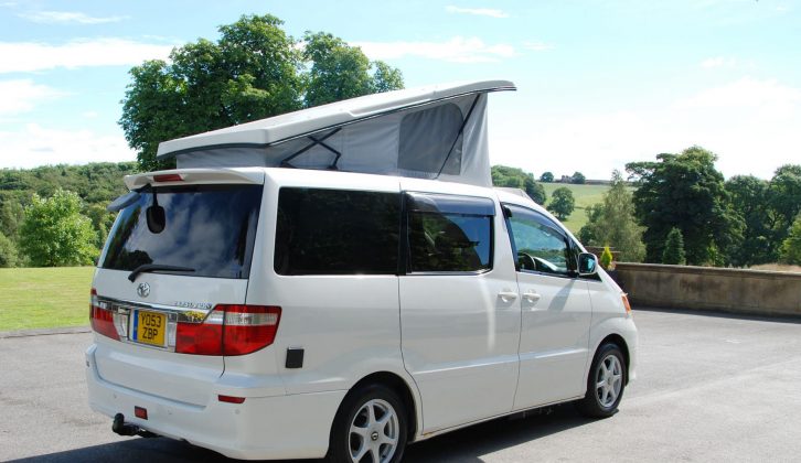 The specification of the imported base vehicle may vary, but if you're after an affordable, high quality, starter camper, a Wellhouse Alphard is worth considering