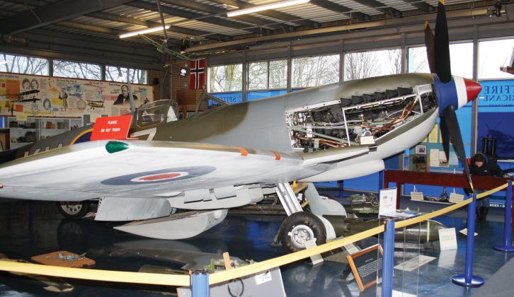 This MkXVI Spitfire was one of the highlights of The Spitfire Museum