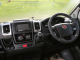 This Fiat Ducato-based motorhome has a 110bhp, 2.0-litre turbodiesel engine as standard, but our test ’van had the 2.3-litre 130bhp engine that comes with the aforementioned optional Comfort Pack