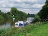 Take a boat trip on the River Severn from Upton when you visit Worcesthershire to see Queenhill