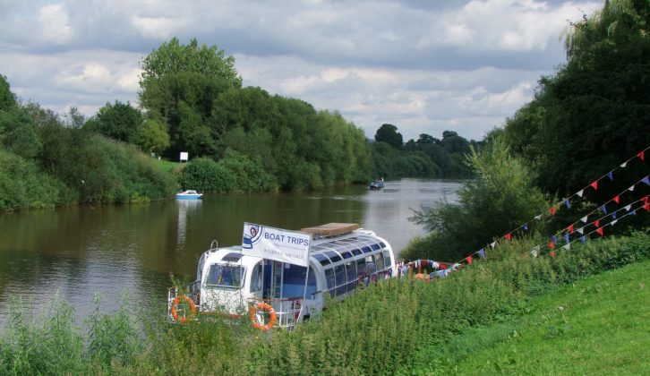 Take a boat trip on the River Severn from Upton when you visit Worcesthershire to see Queenhill