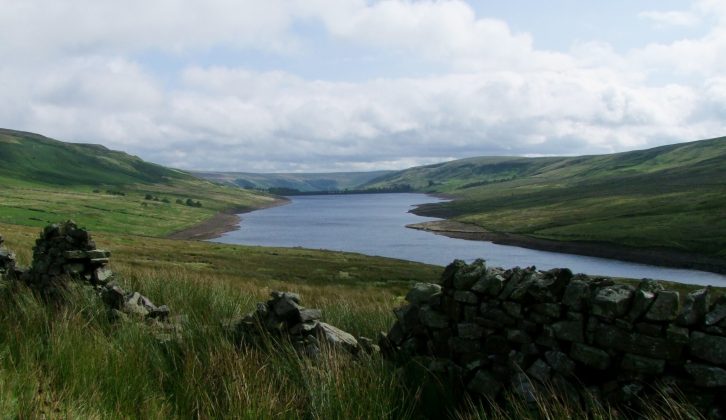 Hike to the hills from Angram Reservoir in the Yorkshire Dales