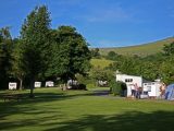 At the base of the Black Mountains you'll find Cwmdu Campsite – the perfect place to relax in your ’van after a long day walking and drinking in the views