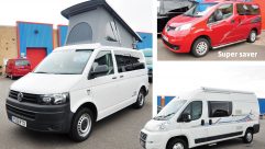 We compare three used campervans from £20,000 to £32,000 to see which offers the best value