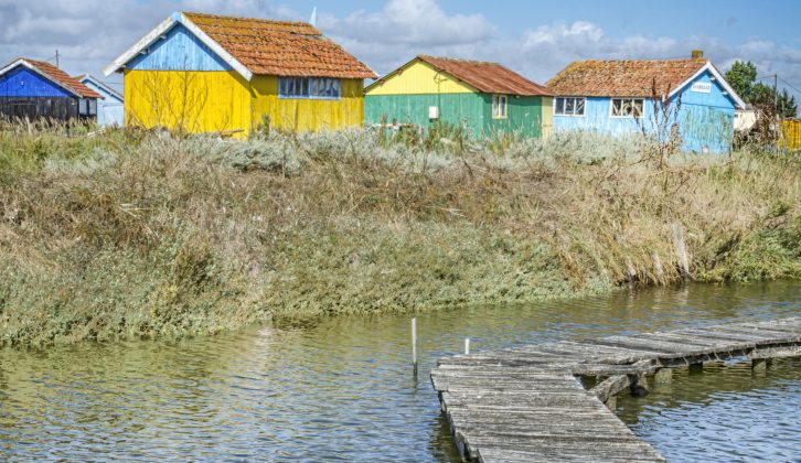 Look out for oyster farms and fish locks on the Île d’Oléron