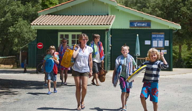Camping Indigo Oléron les Chênes Verts is only open for a short season, from early June to late September