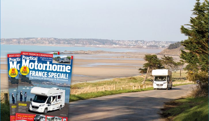 Don't miss our August issue – it includes 40 pages on touring in France!