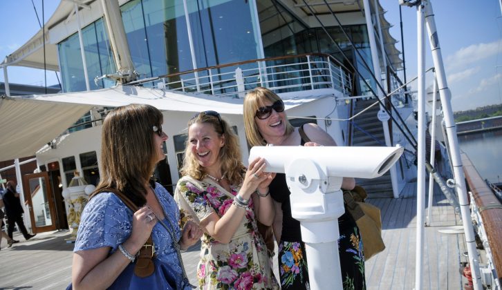 If you're touring Edinburgh, visit the Royal Yacht Britannia