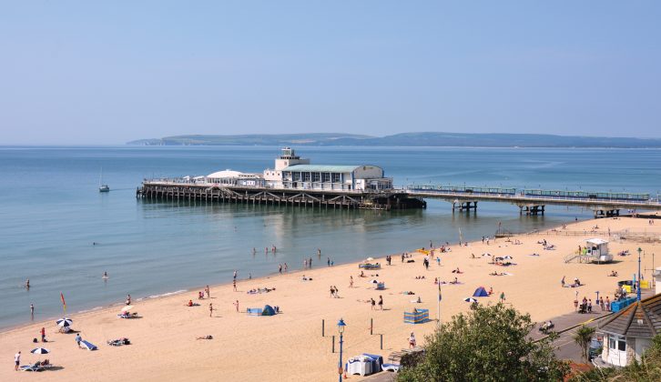 Park on the clifftop roads east and west of the pier for easy access to Bournemouth