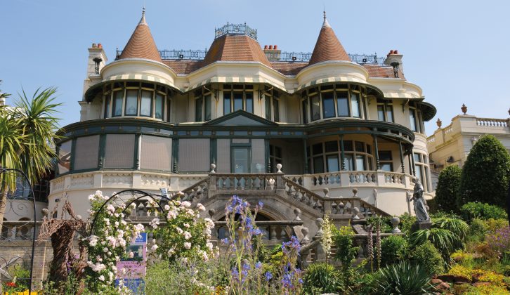 The Hollywood mansion in the film Valentino was the Russell-Cotes Art Gallery and Museum