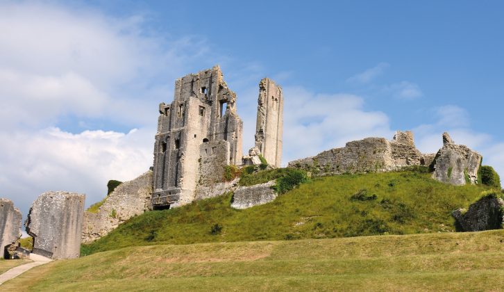Corfe Castle played host to Disney's Bedknobs and Broomsticks
