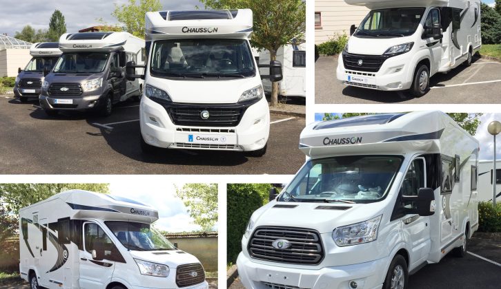 Both low-profile and overcab models, all with MTPLMs of no more than 3500kg, feature in the 2017 Chausson range