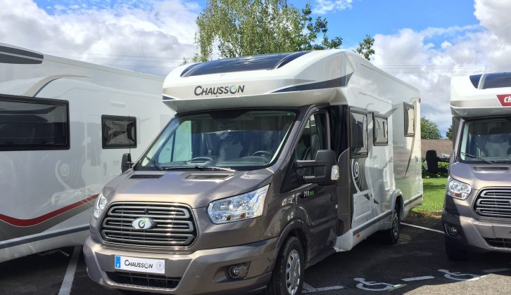 The key feature of the new-for-2017 Chausson 718XLB lies within