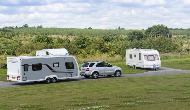 Conkers Camping and Caravanning Club site in Swadlincote, Derbyshire, is near Alton Towers