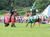 You can watch jousting at the Robin Hood Festival in Nottinghamshire
