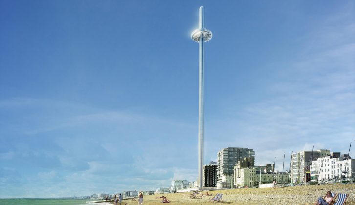 Daredevil teens will love Brighton's tallest tower, the new British Airways i360