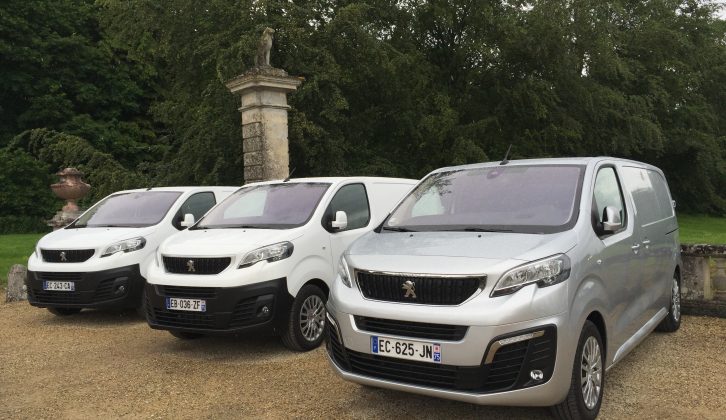 It's clear how much the new Peugeot Expert's styling borrows from its automotive siblings