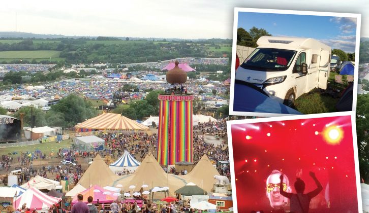 A six-berth home-from-home is just what you need when the Great British summer assaults you at Glastonbury